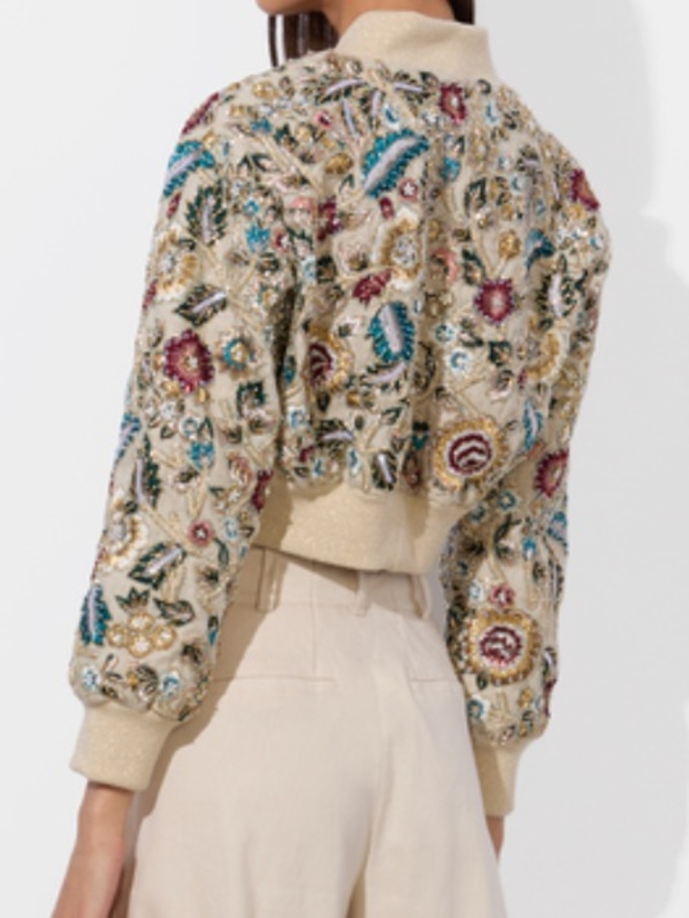 Alice + Olivia
ODIE EMBELLISHED BOMBER - Picture 4 of 16